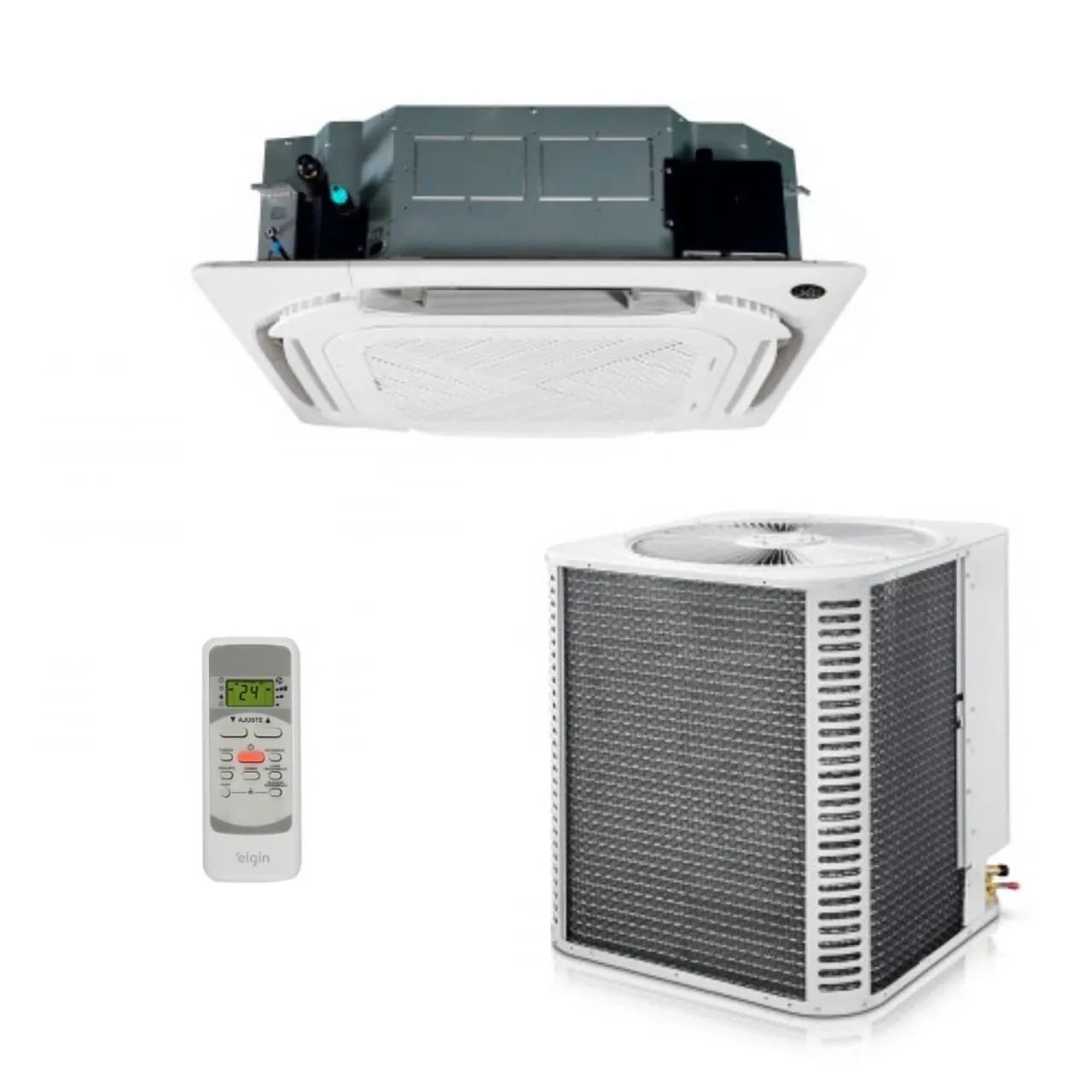 Ar condicionado Cassete 36.000 btus inverter Elgin pague na entrega