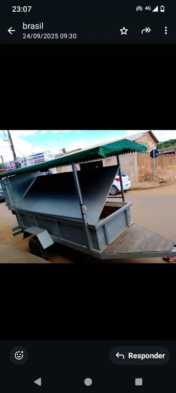 Carrinho ambulante medindo 3/1.70 - Foto 2