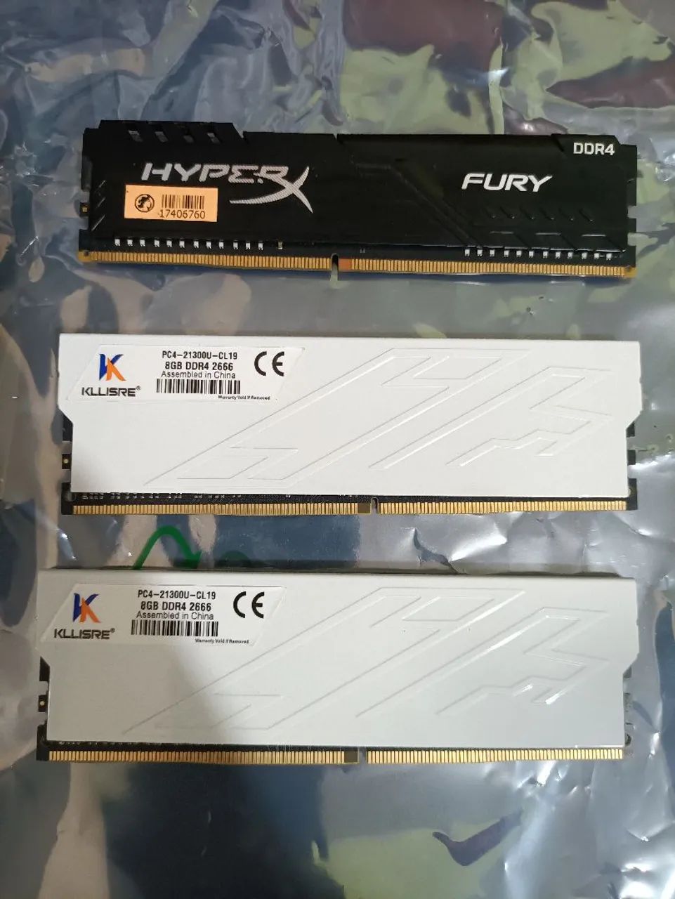 Memória RAM DDR4 2x8 GB Kllisrre 2666mhz CL17