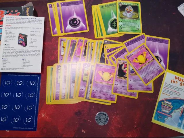 Conjunto de decks Pokémon TCG - Team Rocket - Devastation e Trouble - WOTC - Foto 4