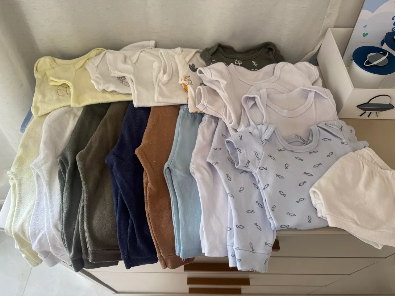 Roupas de bebê e acessórios (menino) - Foto 6