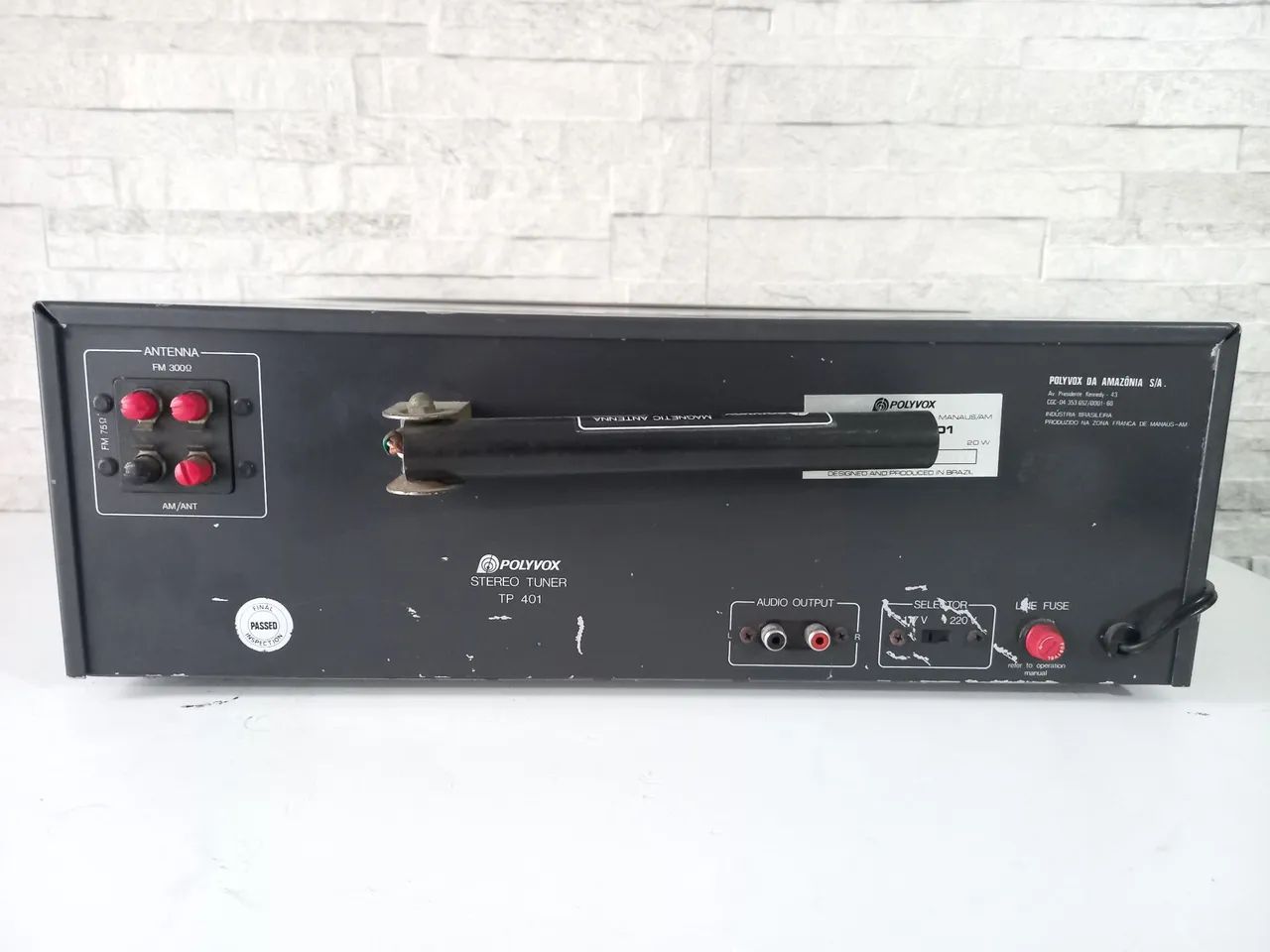 Tuner Polyvox TP 401, LINDO!!!!!, funcionando perfeitamente.  - Foto 5