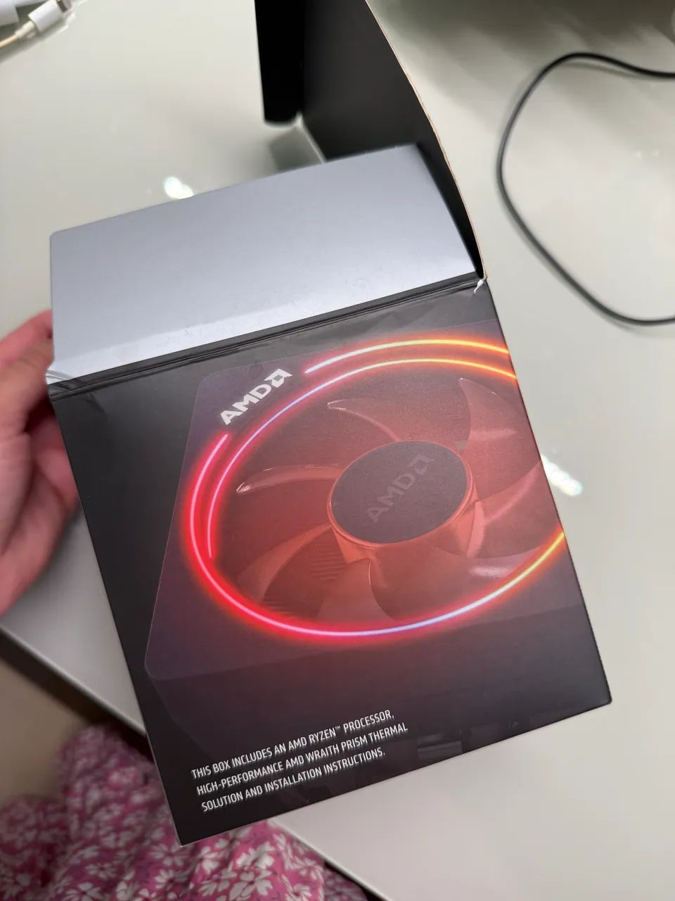 COOLER AMD WRAITH PRISM RGB ORIGINAL - AM4 - Foto 3