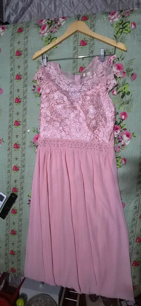 Vestido rosa
