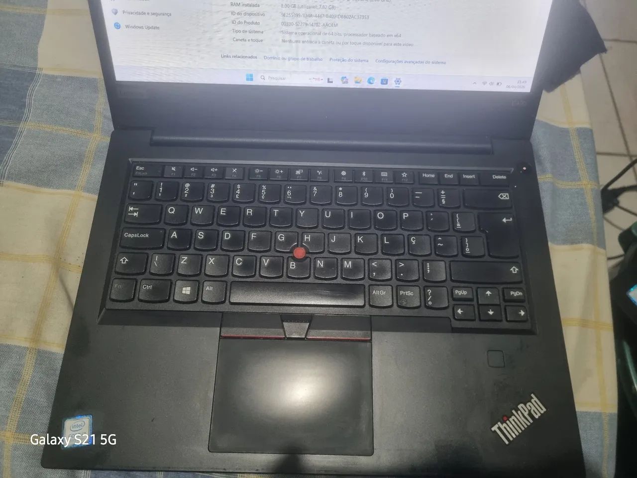 LENOVO THINKPAD i7 480GB  - Foto 4
