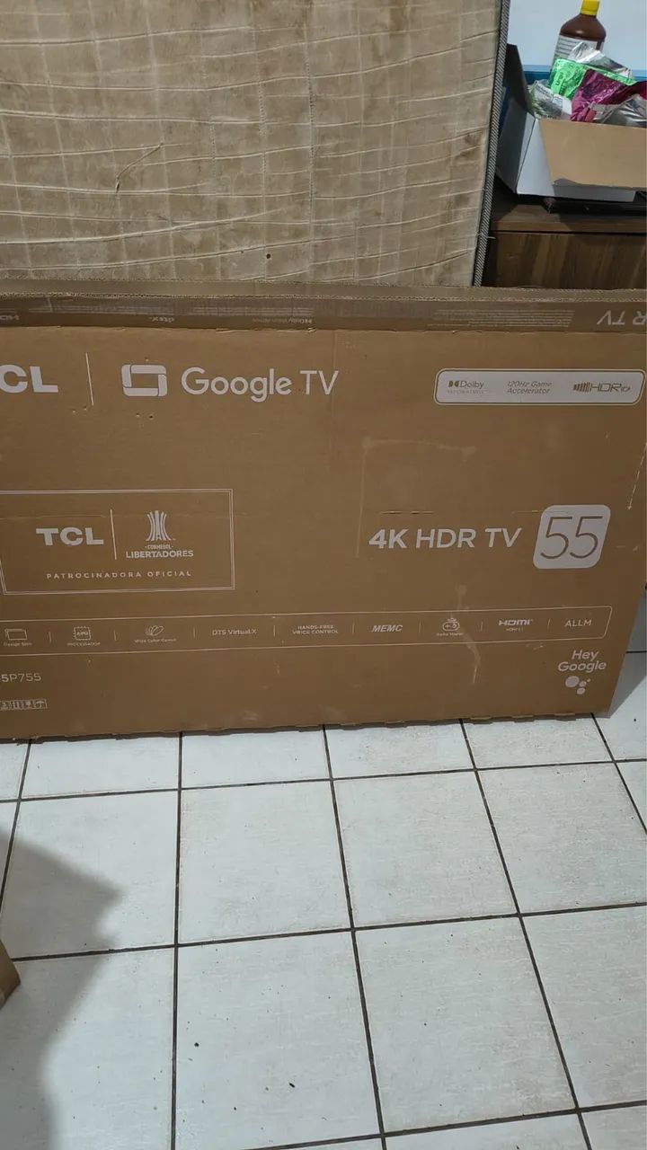 Televisão de 55polegadas 