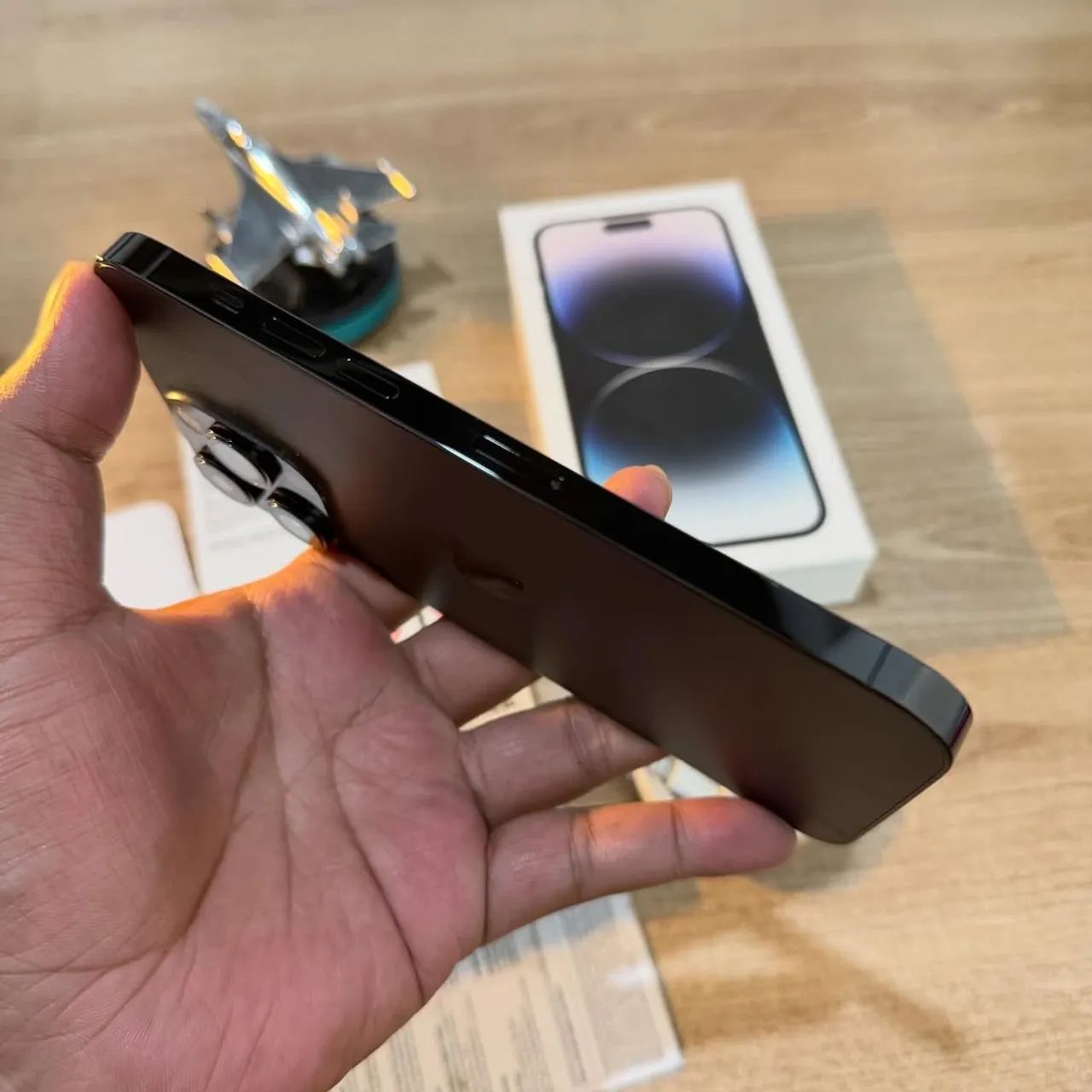 iPhone 14 Pro Grafite Bateria 94% Garantia Apple  - Foto 3