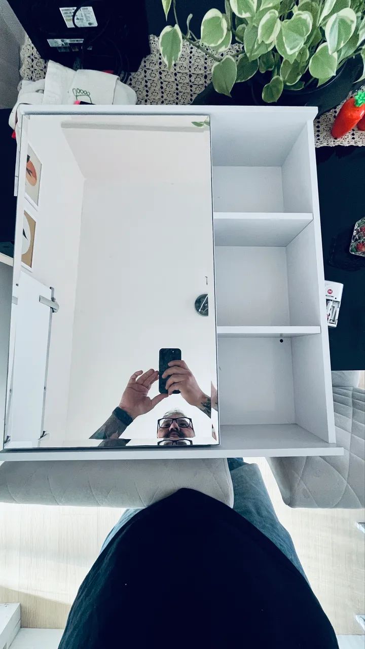 Armário de Banheiro com Espelho e Nichos - Foto 4