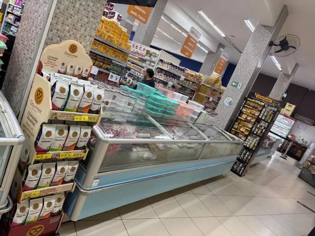 FREEZER DEITADO  MODELO ILHA  aceito trocas (SUPERMERCADO) - Foto 5