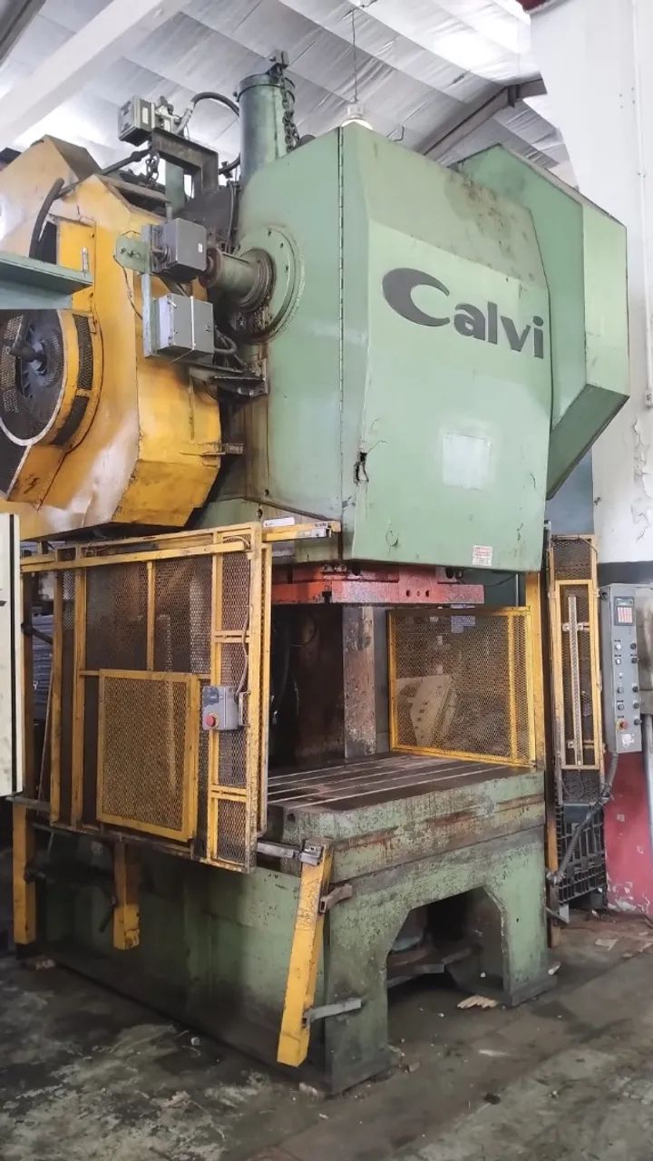 PRENSA EXCENTRICA CALVI MOD PEE 250 X 500  - ANO 1997 - Foto 3