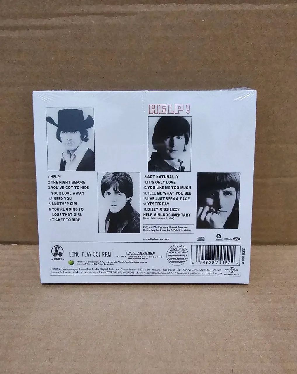 CD The Beatles - Help! LACRADO - Foto 2