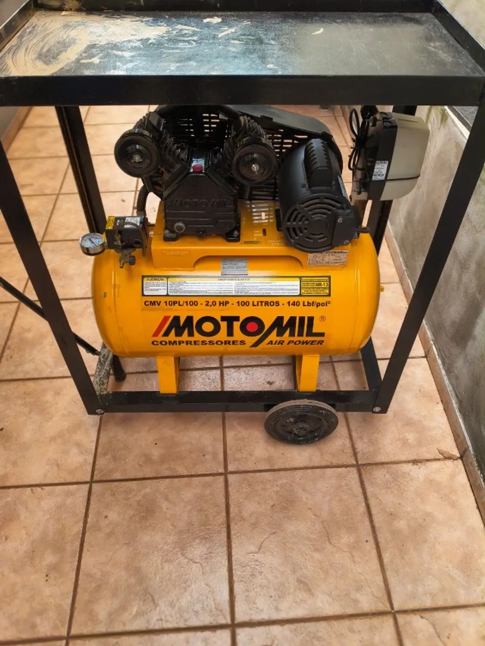compressor de ar 100LTs - Foto 3