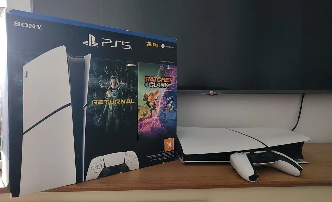 PlayStation 5 - Slim 1TB - Na caixa! - Foto 3