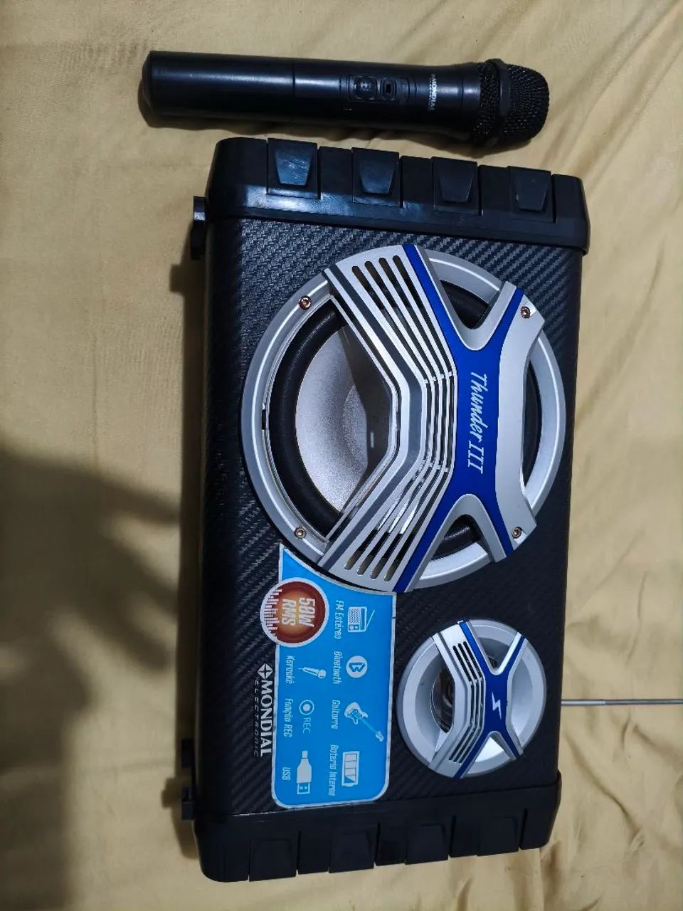 Vendo um rádio bluetooth e microfone  - Foto 5