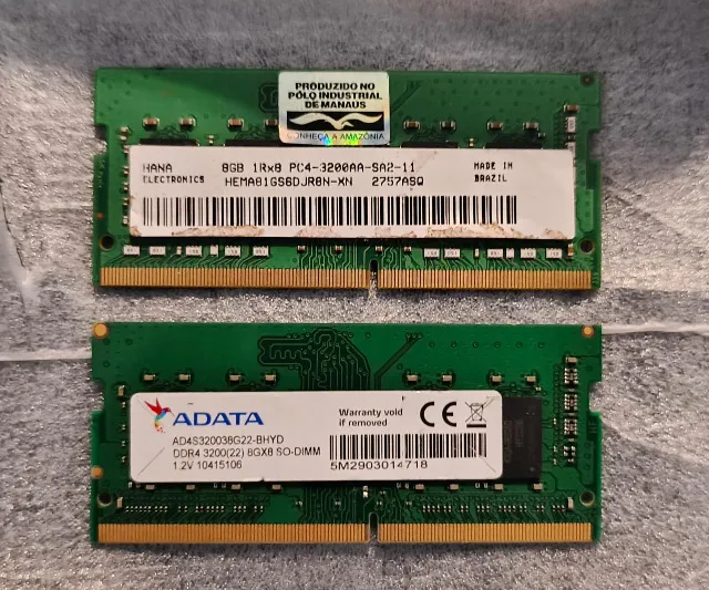 Memória ram ddr4 16gb 2666mhz HyperX Notebook - Memória RAM