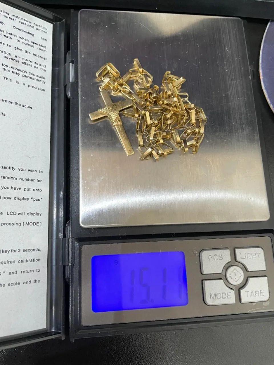 CORDÃO DE OURO 18K MACIÇO - 15.11G - Foto 2