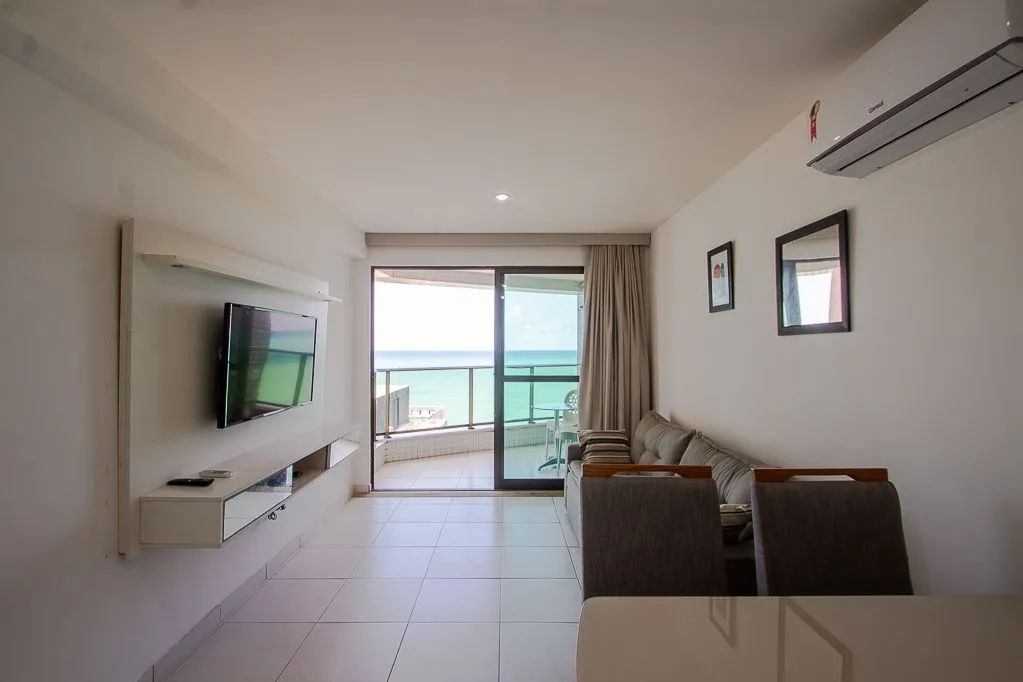 Apartamento para locação no Edifício Parque Atlântico, em Boa Viagem  44m², vista para o m - Foto 4