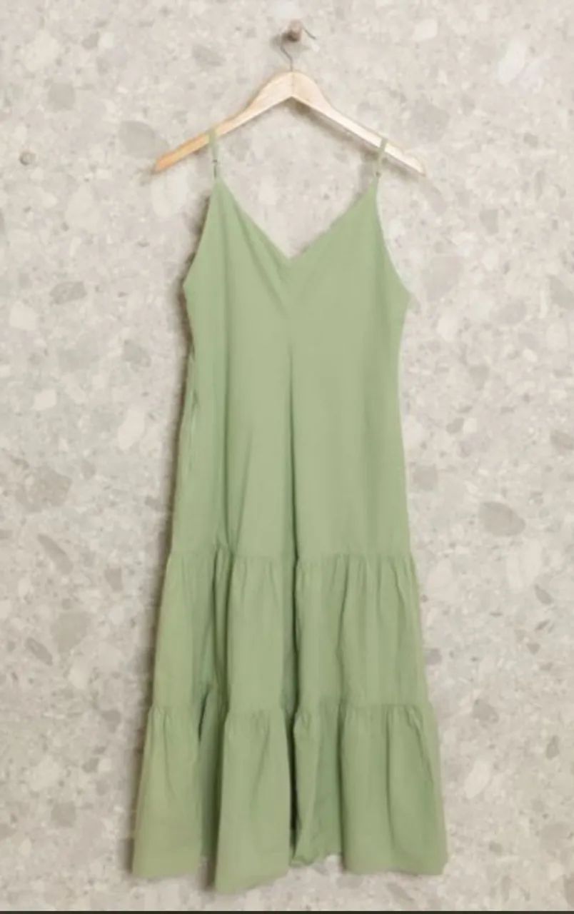 Vestido longo da Shoulder - Foto 2