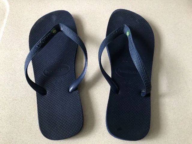 Chinelos Sandálias Havaianas Brasil Navy 45/46