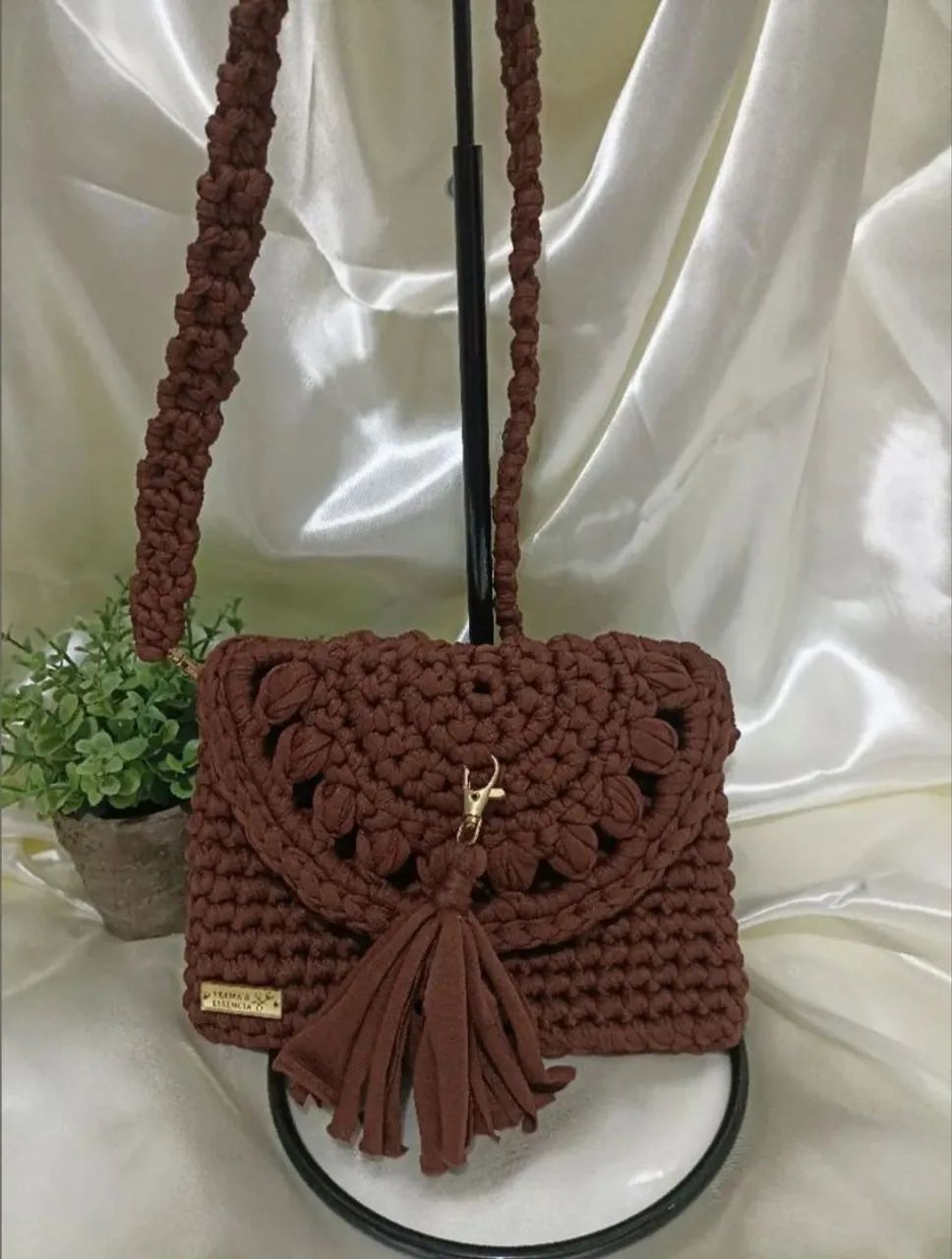 Bolsa Crochê Fran  - Foto 5
