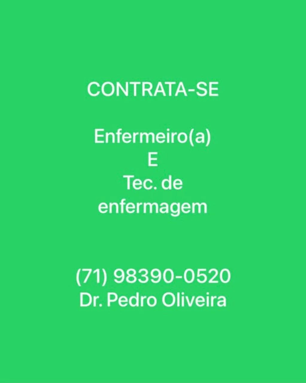 Vaga de emprego 
