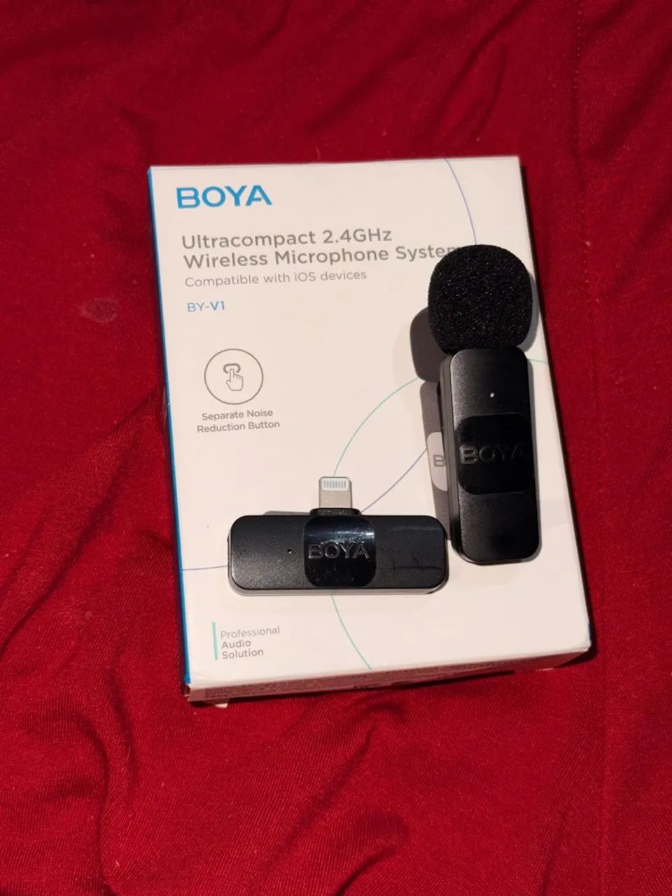 Microfone lapela BOYA BY-V1 - Foto 2