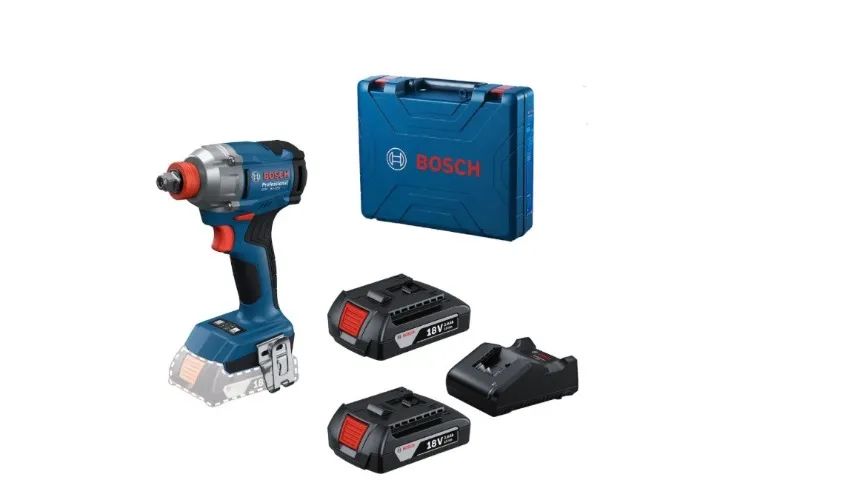 Chave de Impacto 1/2 e 1/4 Pol. GDX 18V-285 com 2 Baterias 18V e
