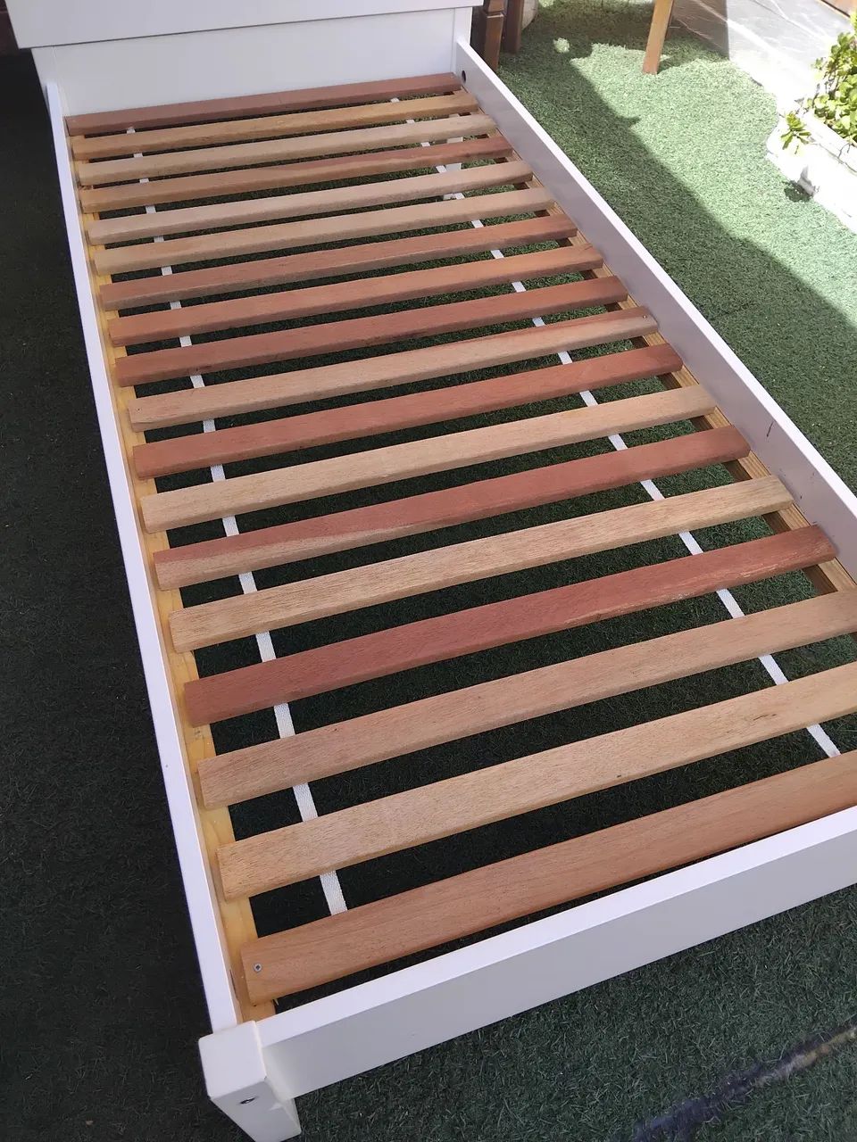 Cama solteiro MDF + colchão Castor D28 (Entrego) - Foto 3
