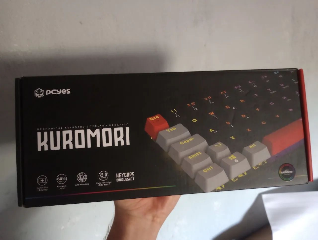 Teclado mecânico pcyes - Foto 2