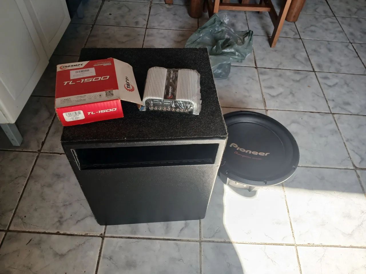 Caixa modulo e fone  - Foto 2