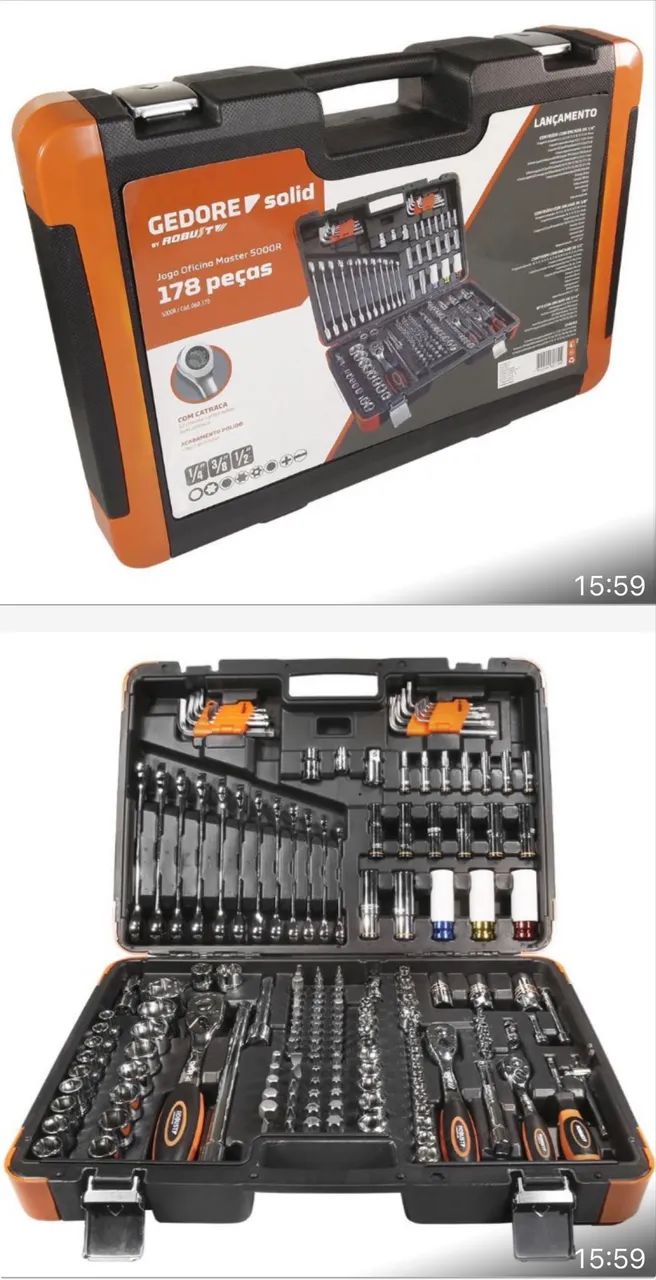 Kit ferramenta Gedore 178pc - Foto 3