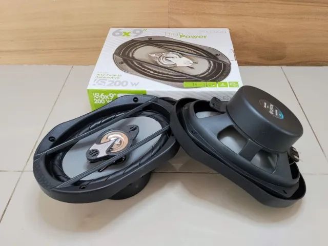 Par de Alto Falantes Leson 6x9 Polegadas 200w Rms (Novo na Caixa) - Foto 4
