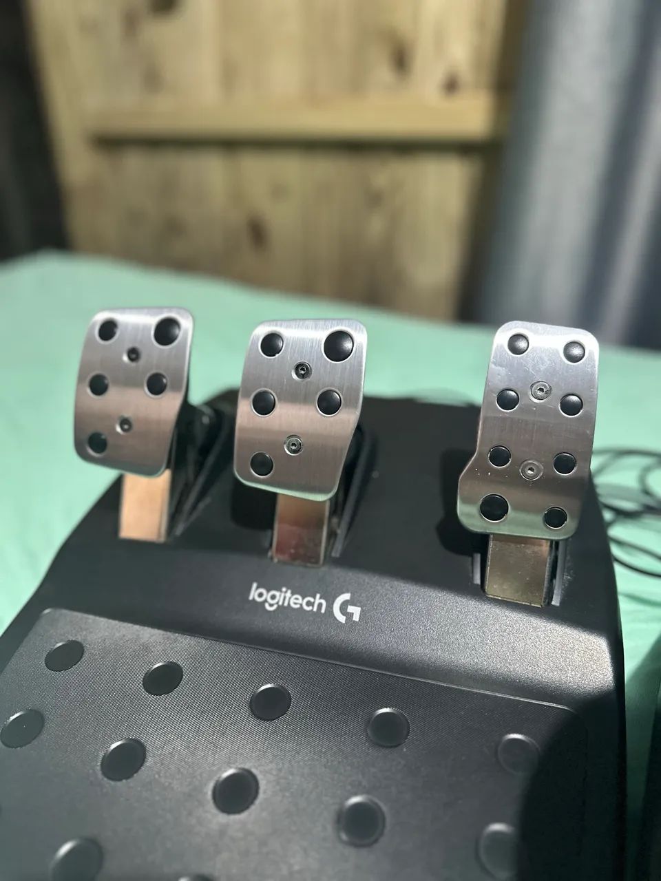 VOLANTE E PEDAL G920 - Foto 2