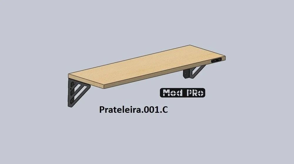 Prateleira industrial Mod Pro