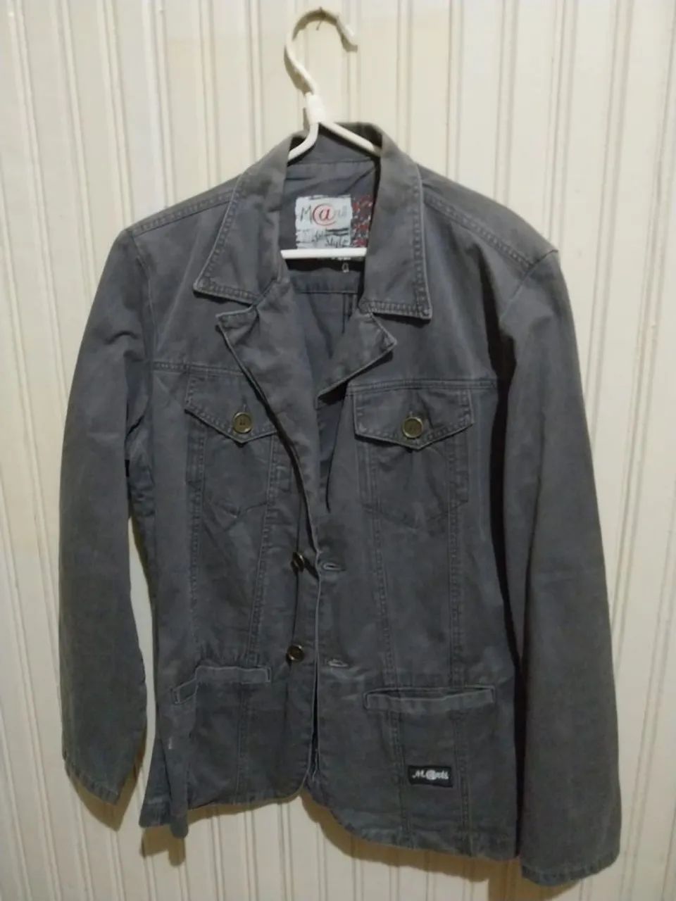 Jaqueta jeans tamanho G 