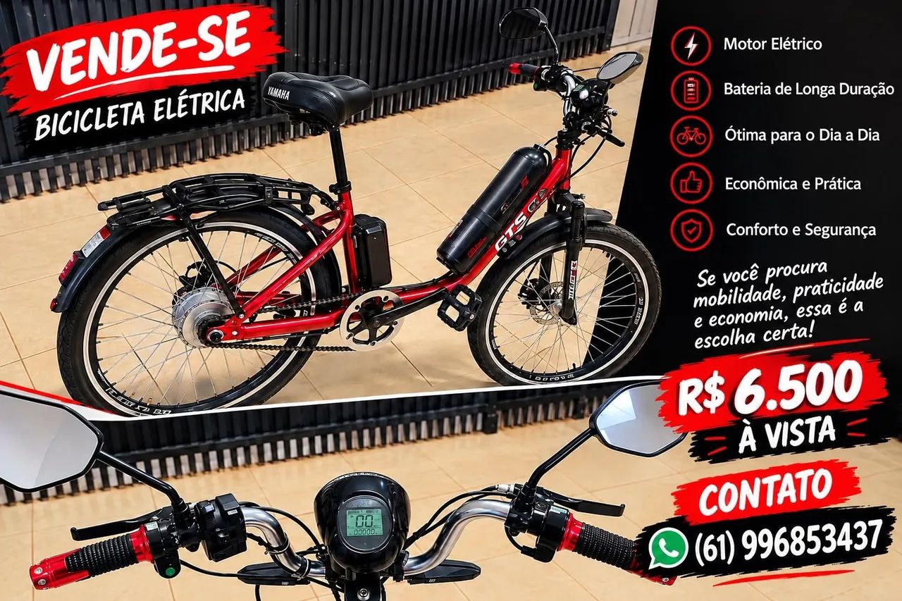 Bicicleta Elétrica  - Foto 3