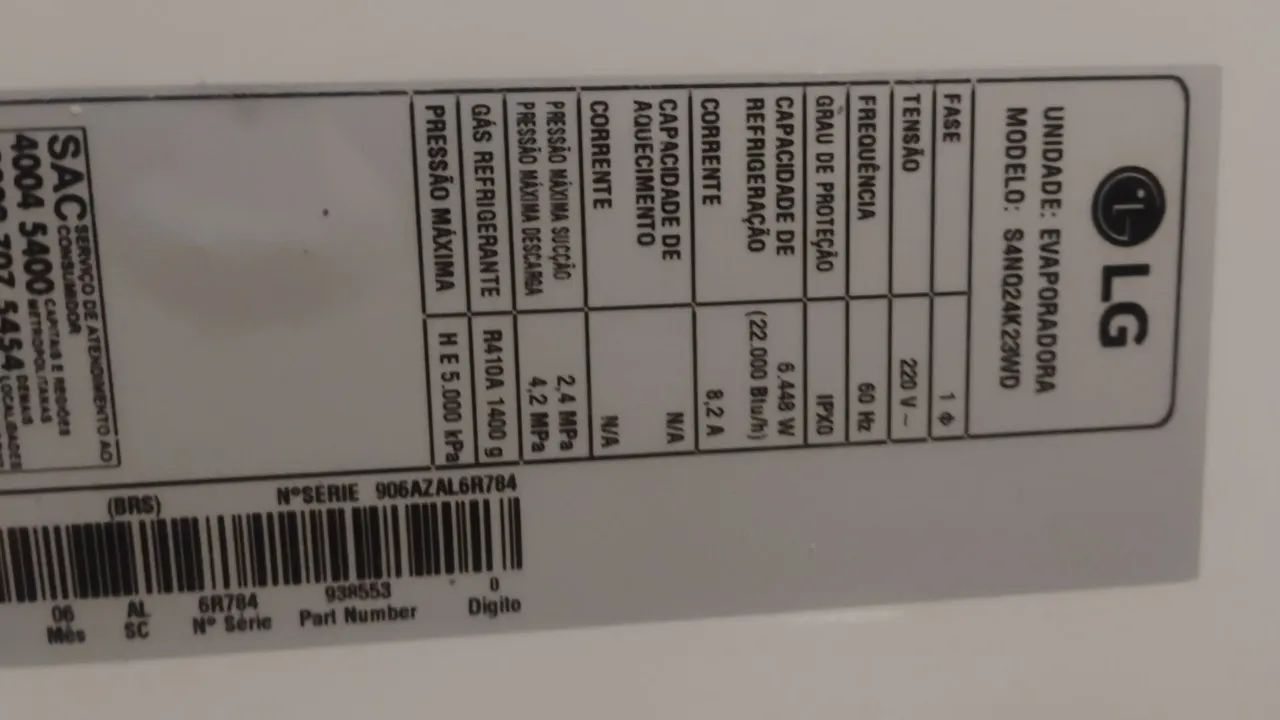 Ar-condicionado Split 22 inverter  - Foto 3