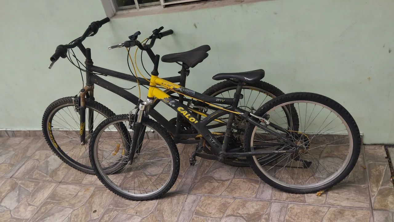 Bicicleta aro 24" e aro 26"