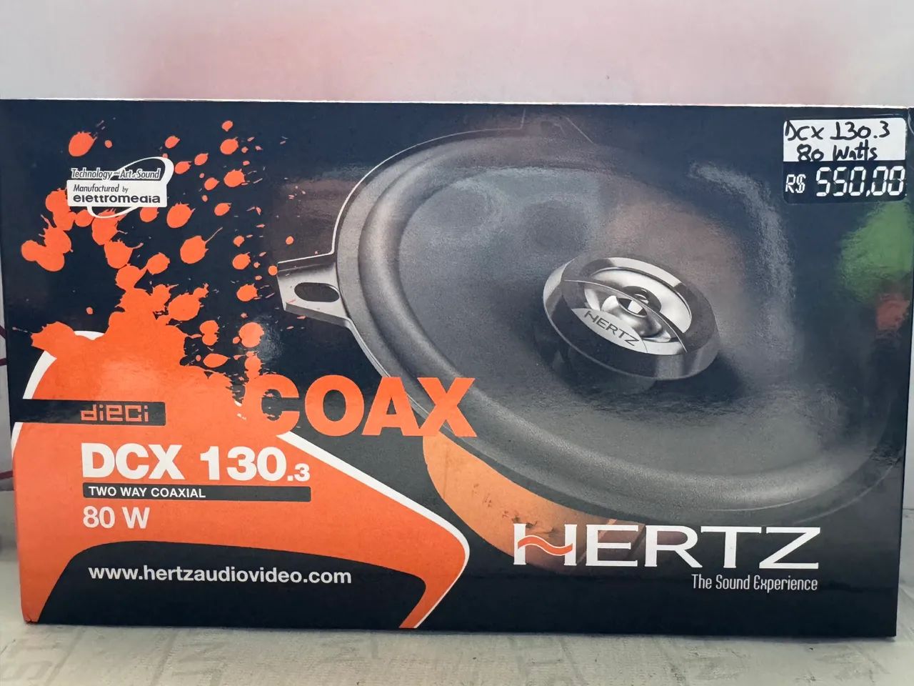Alto falante Hertz 5 ? dcx-130.3 original italiano novo na