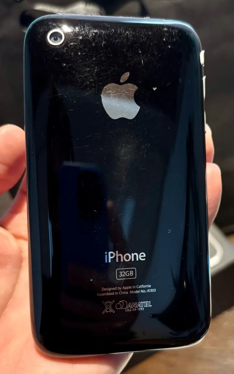 iPhone 3GS 32GB Preto Original Completo, Colecionador, Caixa e