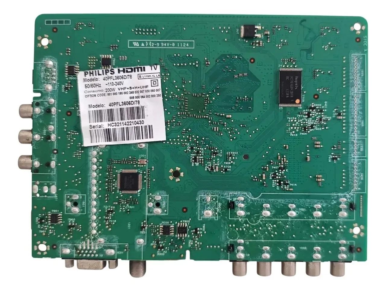 Placa Principal Tv Philips 40pfl3606d Thriller *<br> - Foto 3