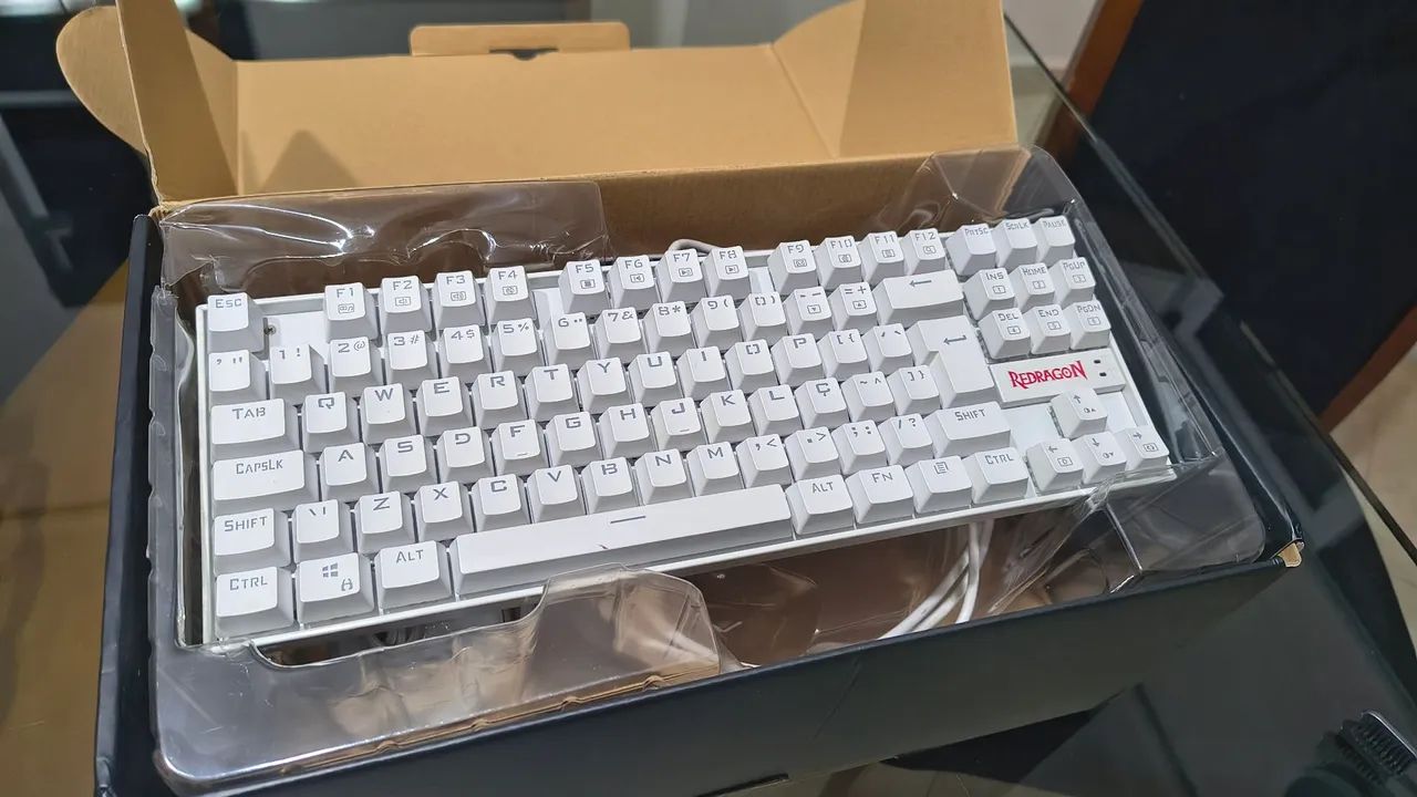 Kit Redragon Gaming Essentials Branco - Foto 5