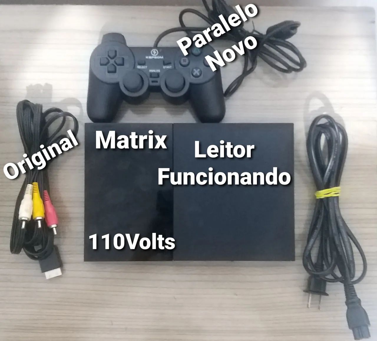 PS2 Slim *LEITOR FUNCIONANDO*