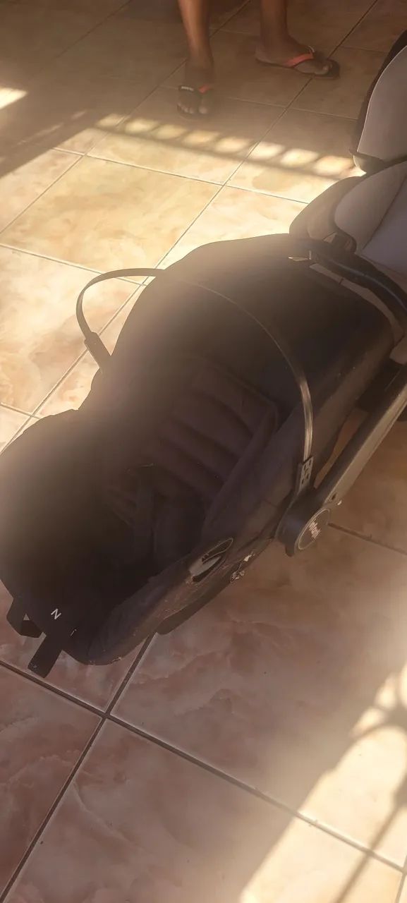 Cadeirinha para bebê.
