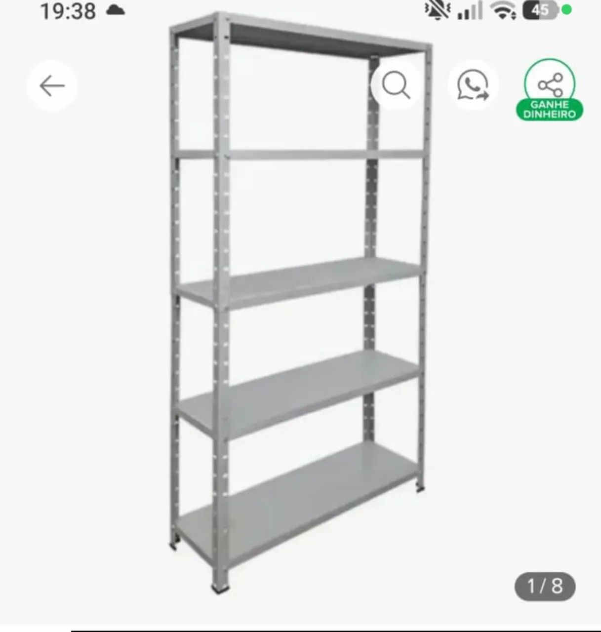 Estante de estoque 