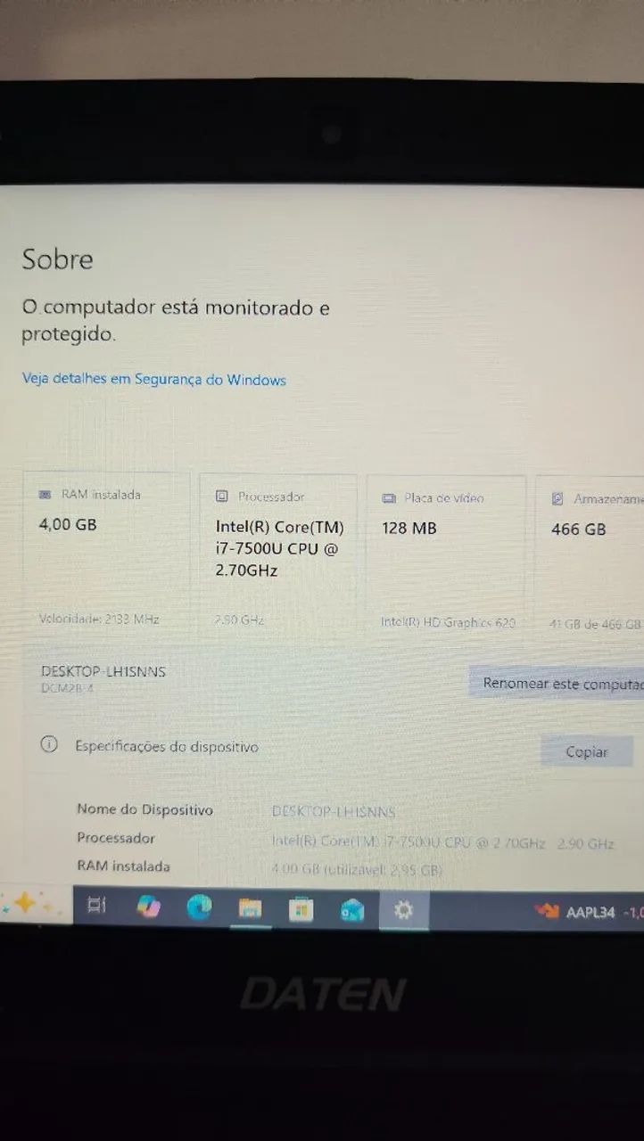 Notebook core i 7 - Foto 3