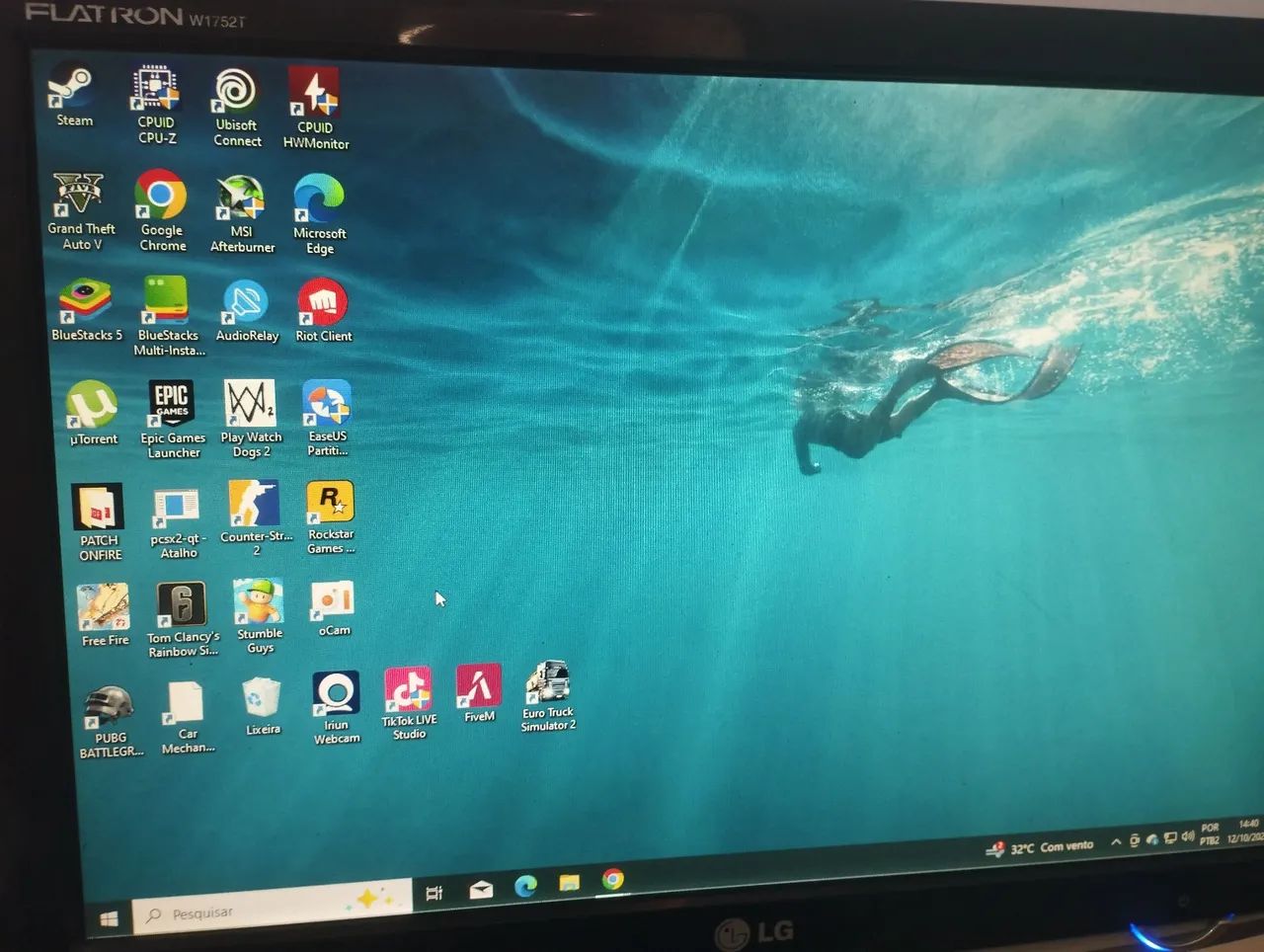 Pc gamer médio completo 