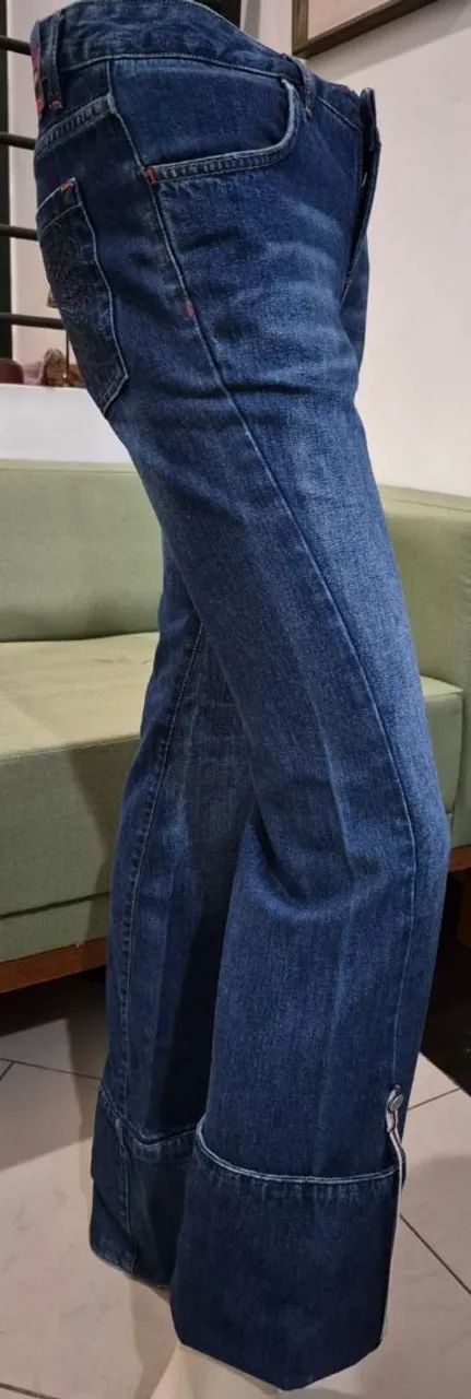Calça Jeans Cavalera Original - Tamanho 38 (100% Algodão) - Foto 2