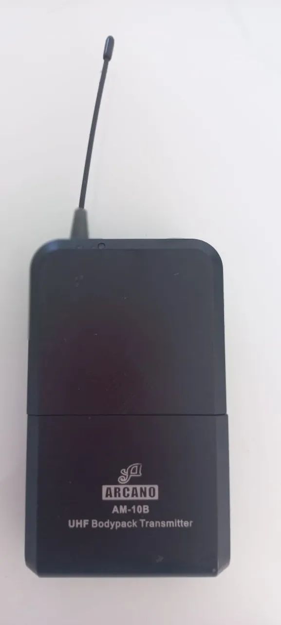 Microfone Sem Fio UHF Arcano AM-10B com Headset - Excelente Estado - Foto 3
