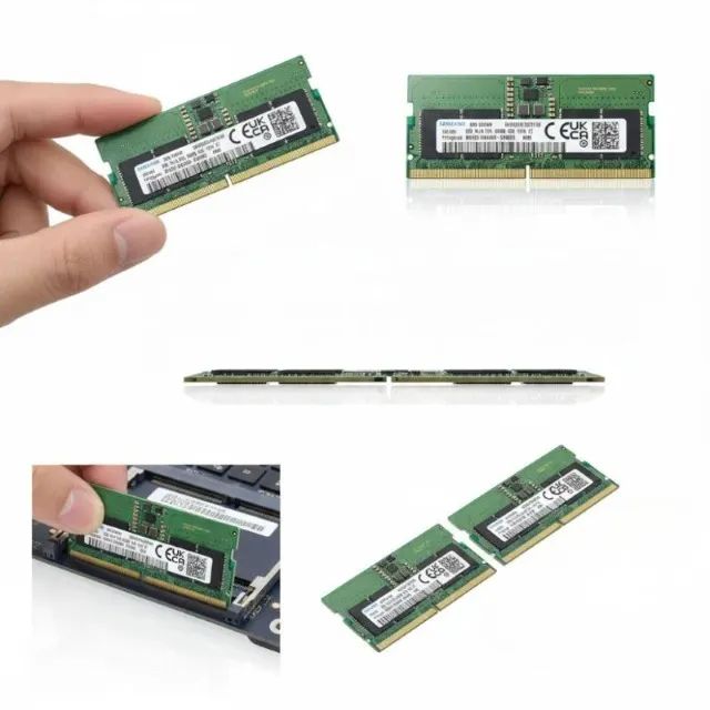 12X CARTÃO - MEMÓRIA DDR5 08GB 5600 Mhz SAMSUNG - NOVO ORIGINAL
